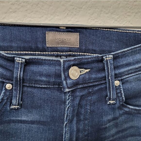 Mother high waisted looker ankle fray tongue in chic - Picture 3 of 6